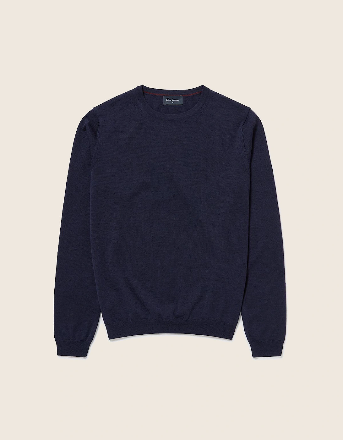 Oliver Sweeney Merino Wool Crew Neck Jumper