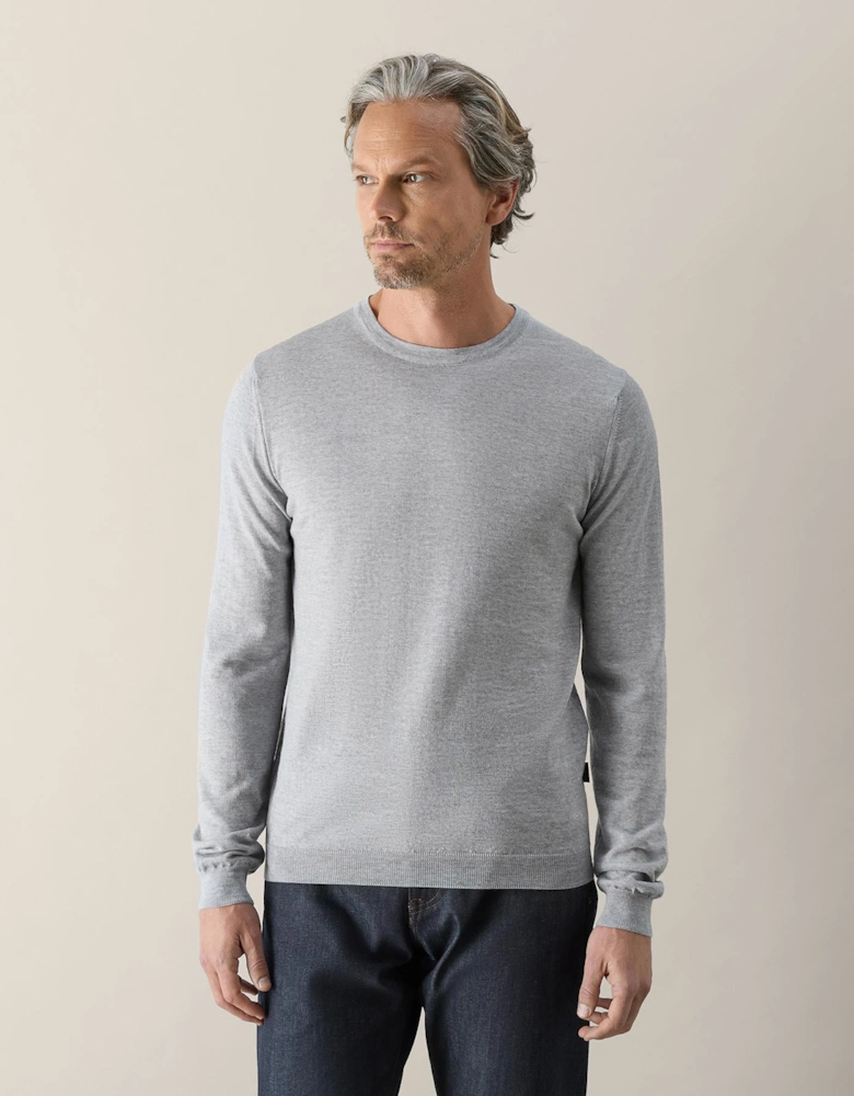 Oliver Sweeney Merino Wool Crew Neck Jumper