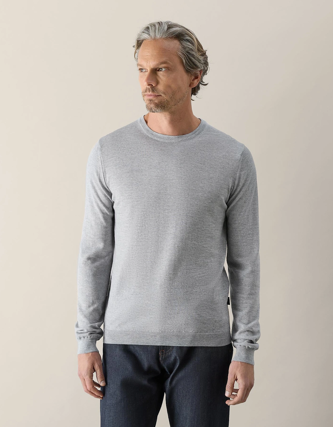Oliver Sweeney Merino Wool Crew Neck Jumper