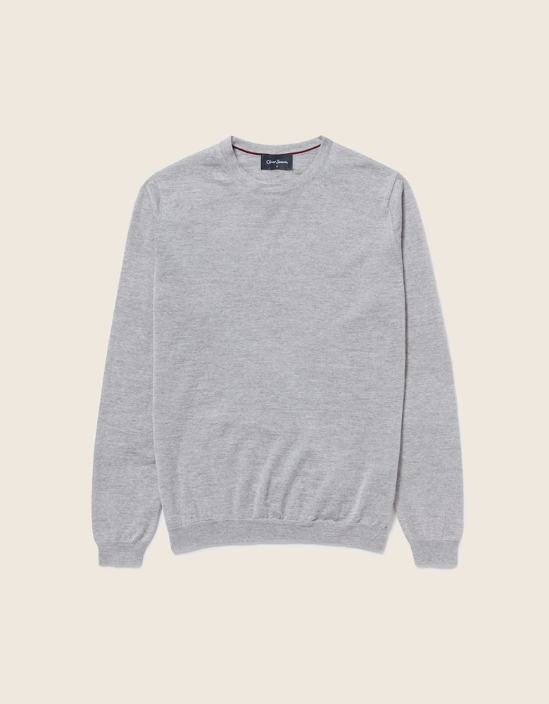 Oliver Sweeney Merino Wool Crew Neck Jumper