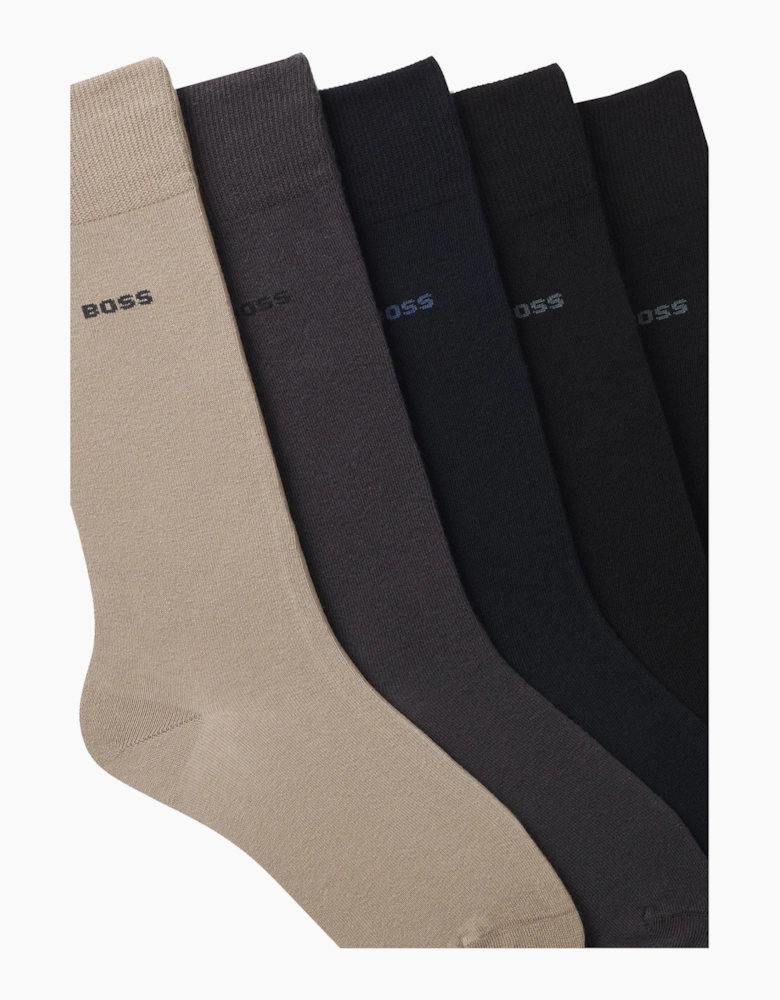 Boss Black 5 PACK RS BUSINESS SOCKS | OPEN MISC