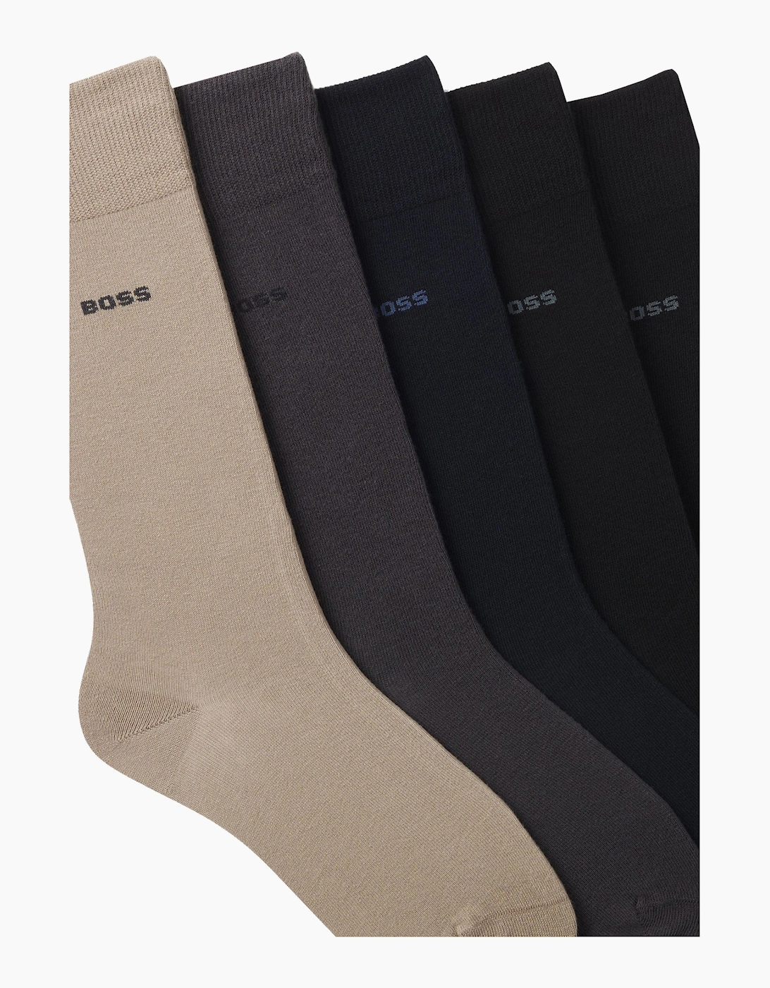 Boss Black 5 PACK RS BUSINESS SOCKS | OPEN MISC