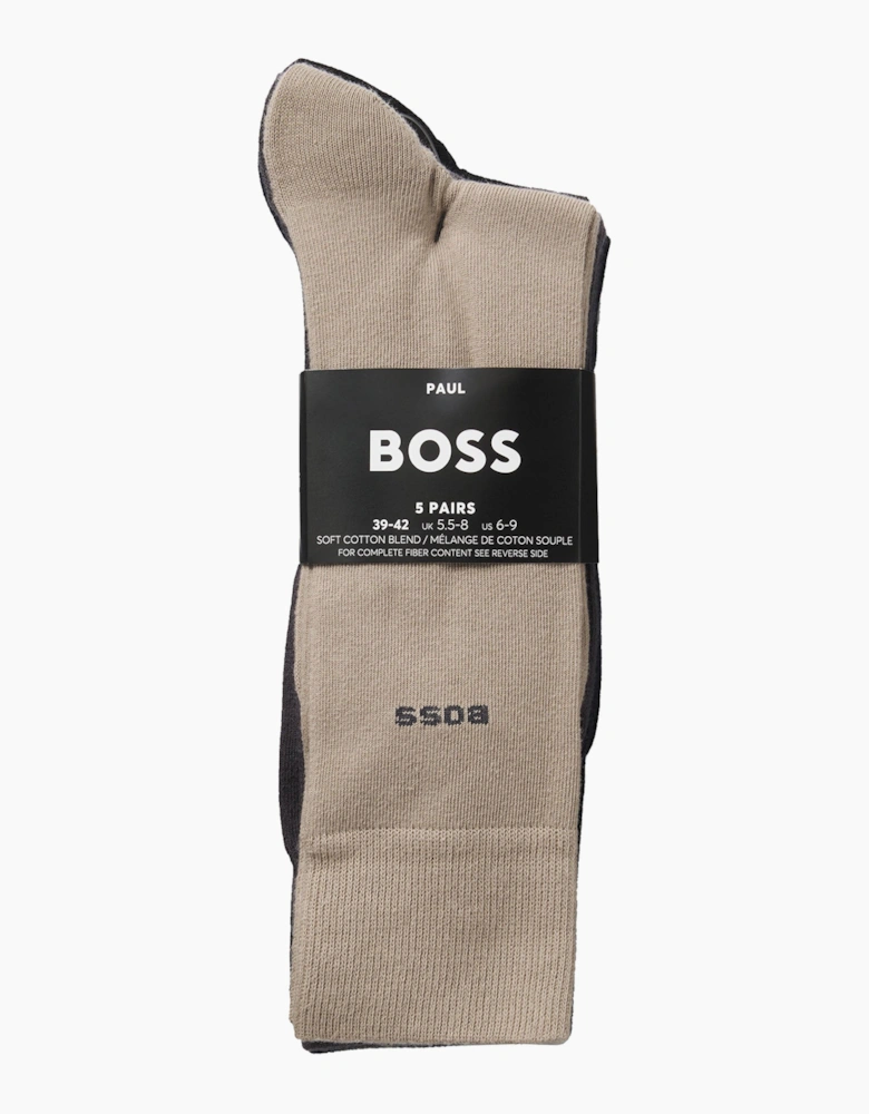Boss Black 5 PACK RS BUSINESS SOCKS | OPEN MISC