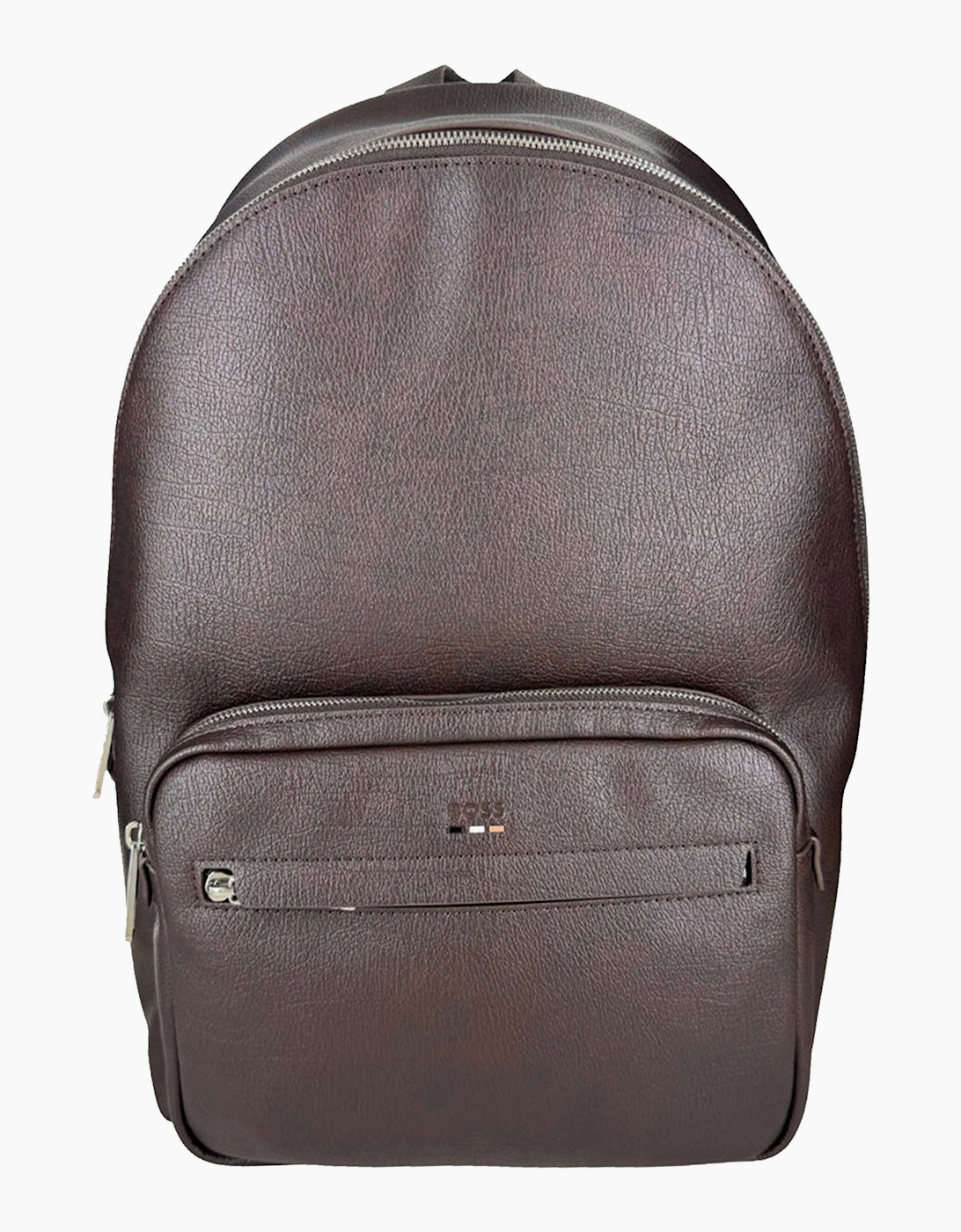 Men's Boss Black BOSS RAY BACKPACK DARK BROWN - Size: 1 size