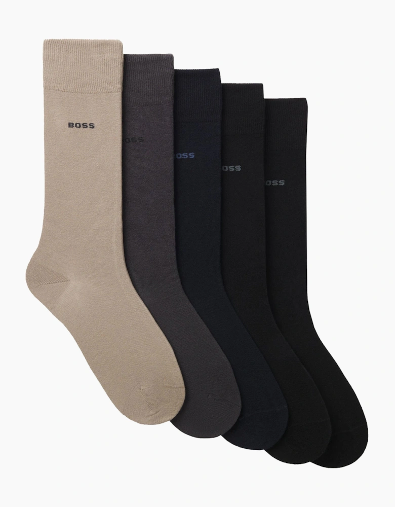 Boss Black 5 PACK RS BUSINESS SOCKS | OPEN MISC