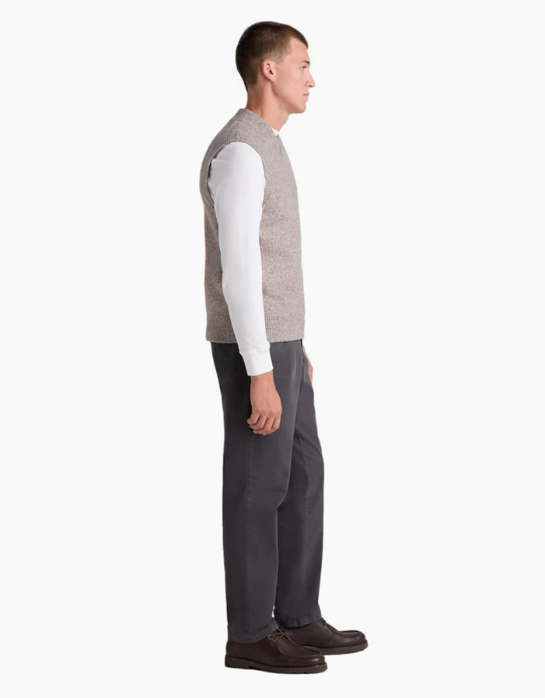 Remus Uomo Mohair Look Sleeveless Knit 94 Camel