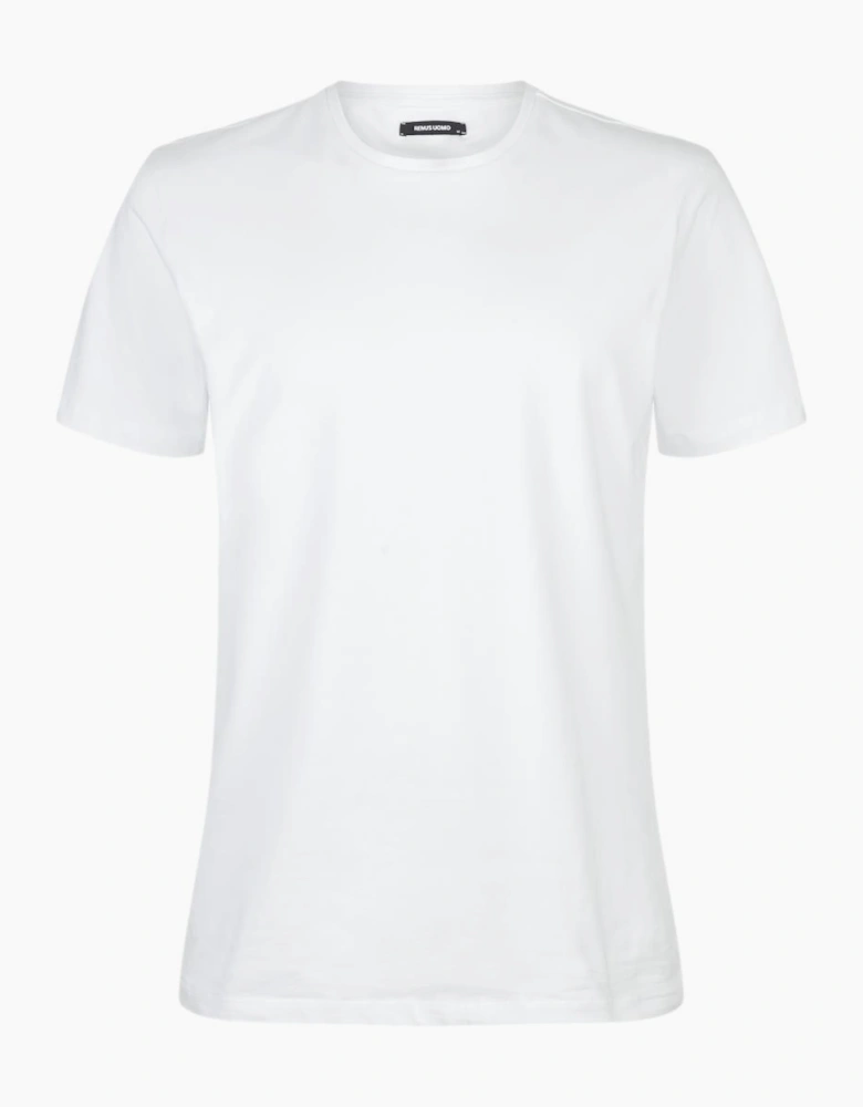 Remus Uomo Crew Neck T-Shirt A1-26 01 White