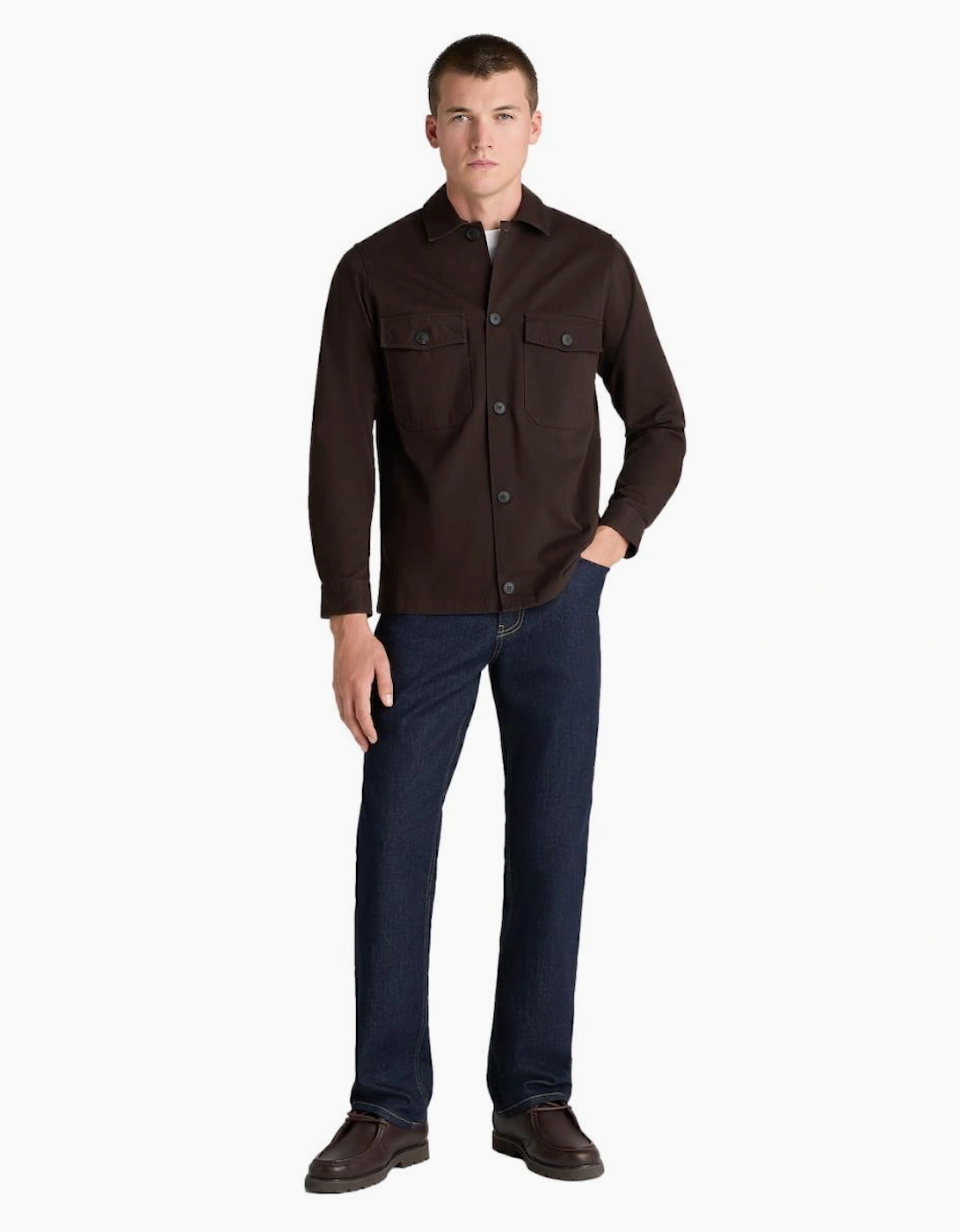 Remus Uomo Overshirt 13413 48 Brown