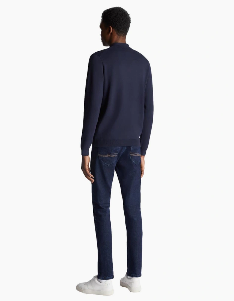Remus Uomo Knitted Polo A1-26 78 Navy