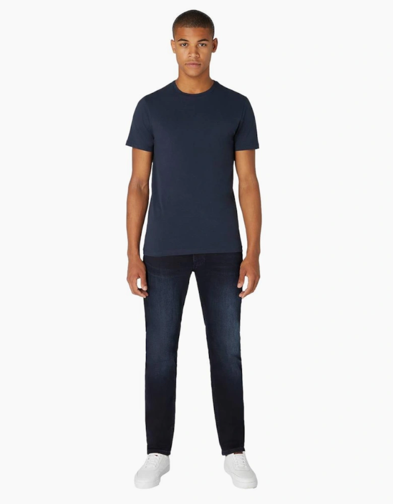 Remus Uomo Crew Neck T-Shirt A1-26 78 Navy