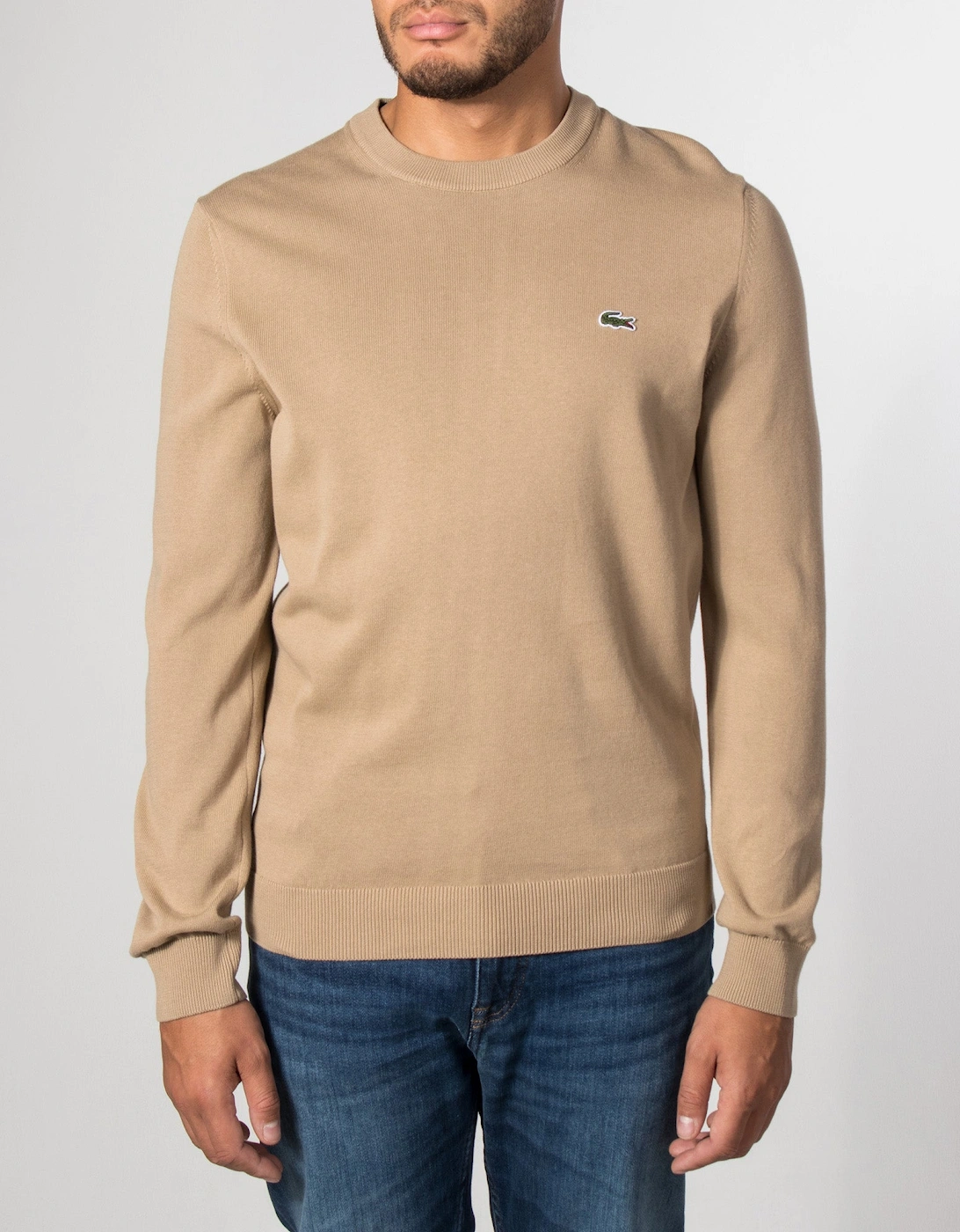 Regular Fit Croc Logo Knitted Jumper