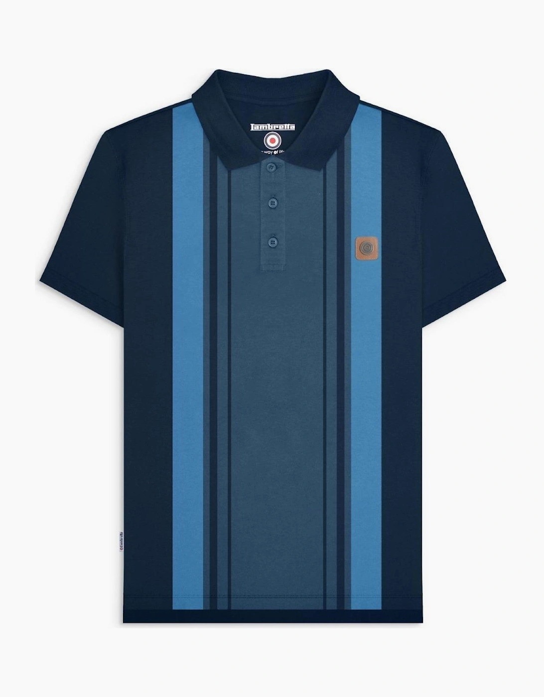Lambretta Mens Classic Polo Short Sleeve Polo Shirt