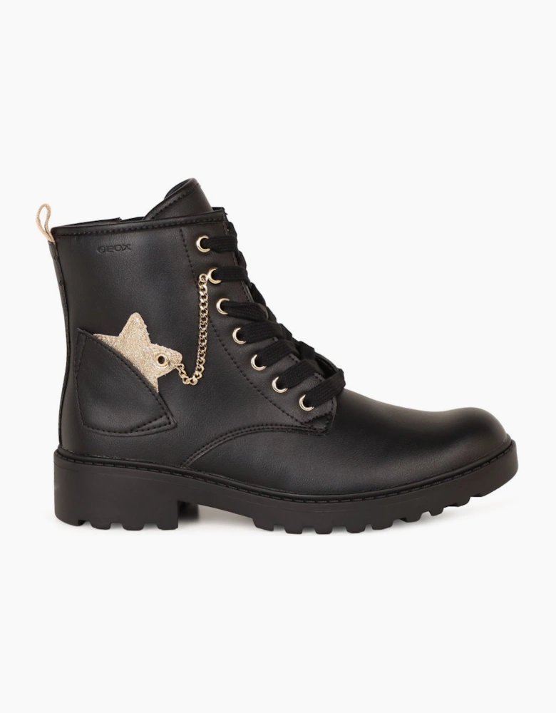J Casey Star Girls Ankle Boots