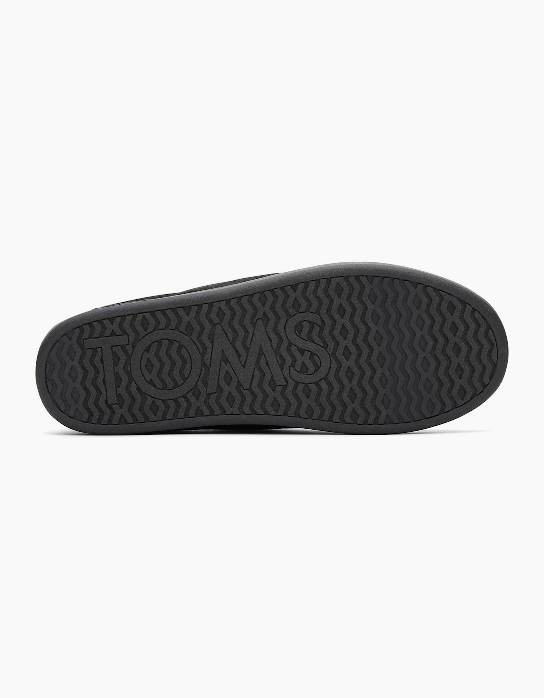 TOMS Ezra Polyester Men's Black Slippers