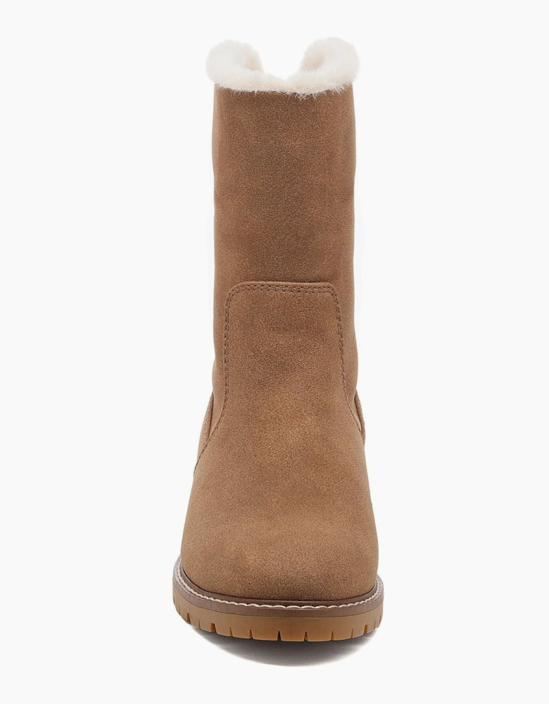 Rocket Dog Niche Aurora Polyurethane Women's Walnut Winter Mid Calf Boots