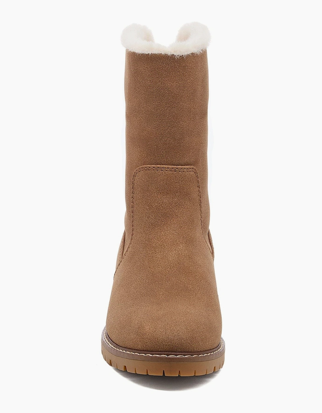 Rocket Dog Niche Aurora Polyurethane Women's Walnut Winter Mid Calf Boots