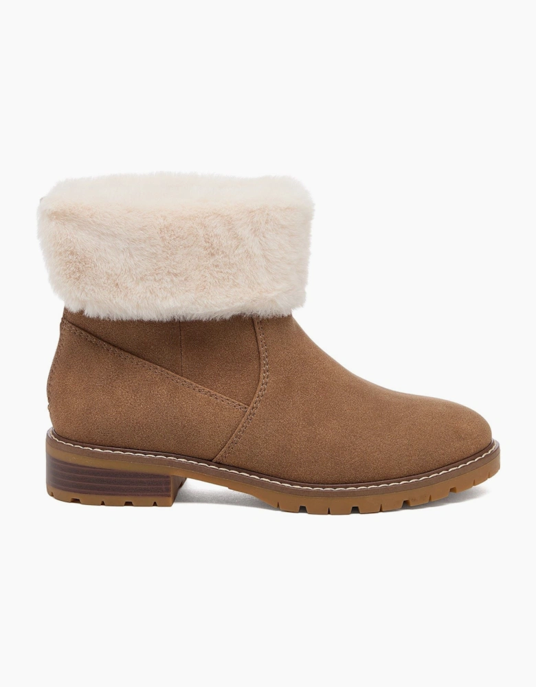 Rocket Dog Niche Aurora Polyurethane Women's Walnut Winter Mid Calf Boots
