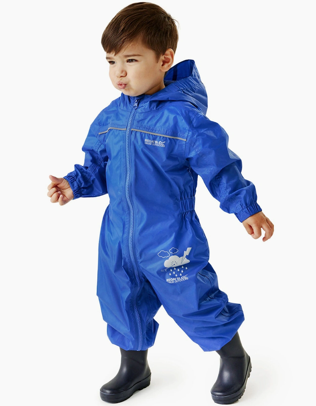 Regatta Kids Puddle IV Waterproof Puddle Suit