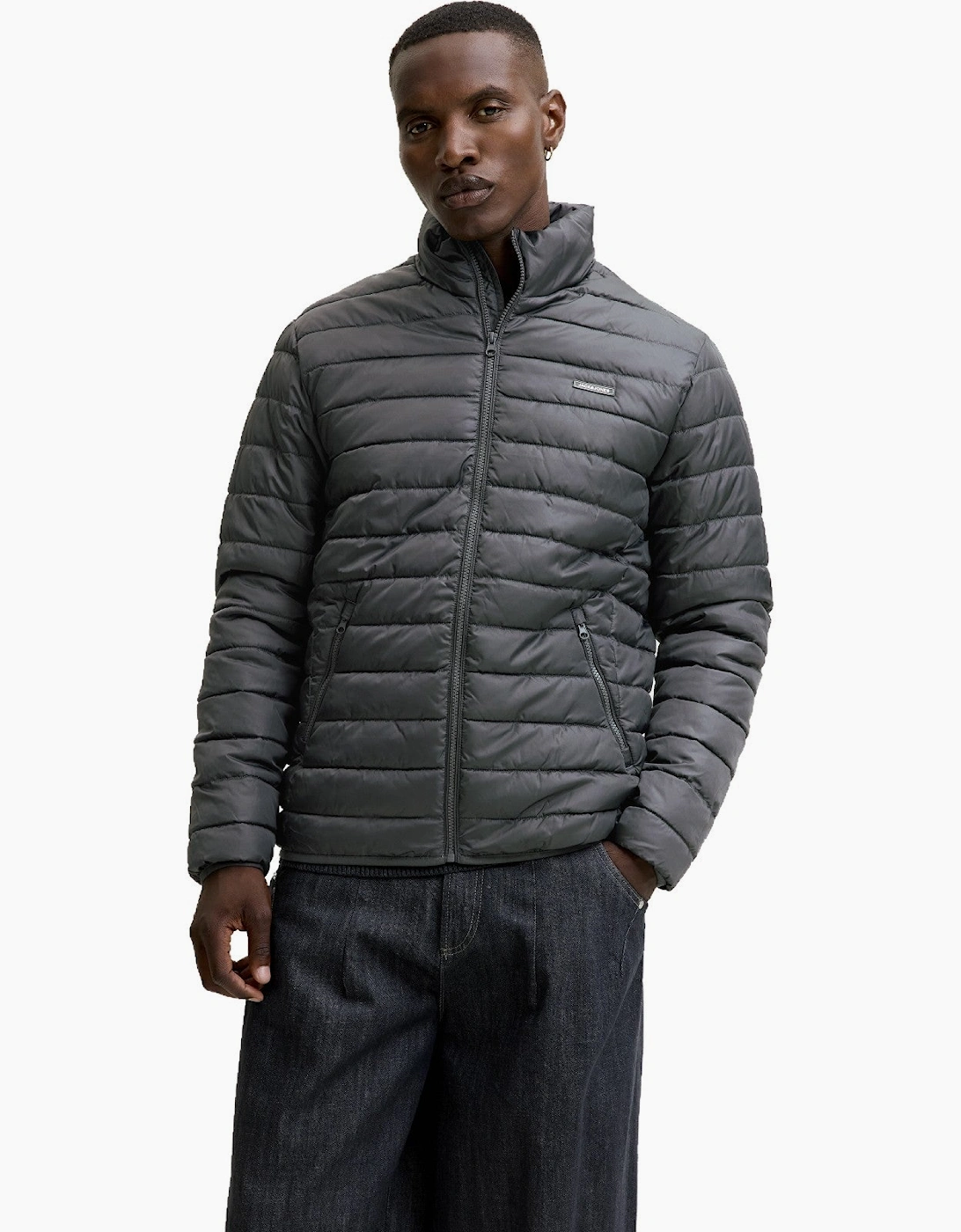 Jack & Jones Mens Elvis Light Puffer Padded Jacket