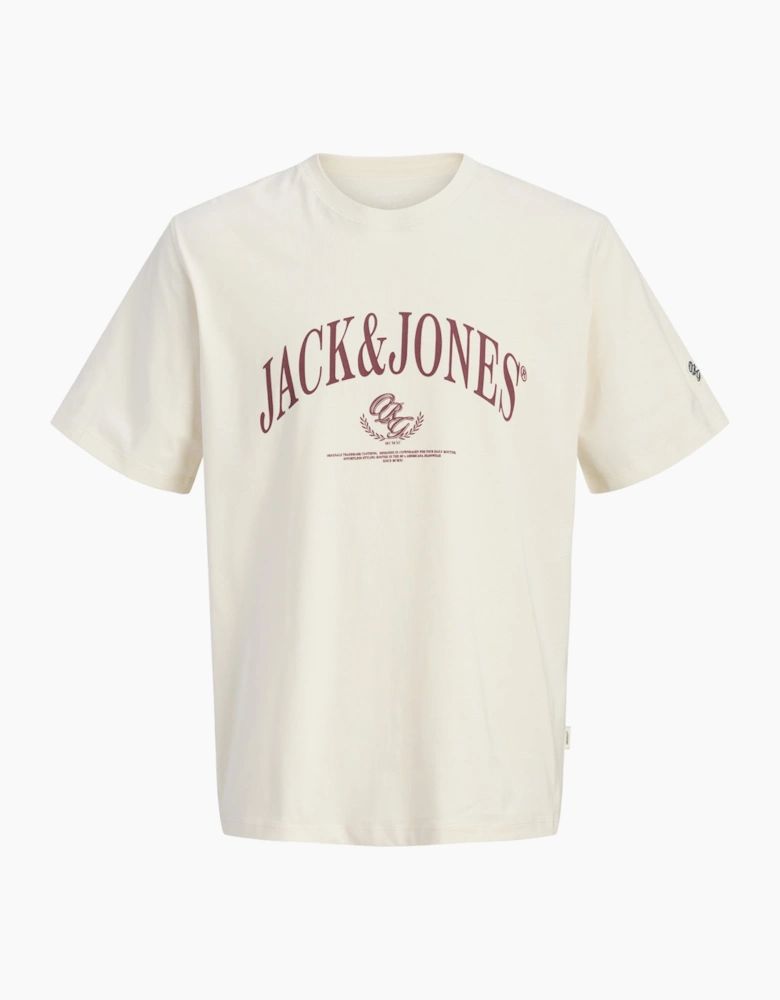 Jack & Jones Mens Jorfrederiksberg Short Sleeve T-Shirt