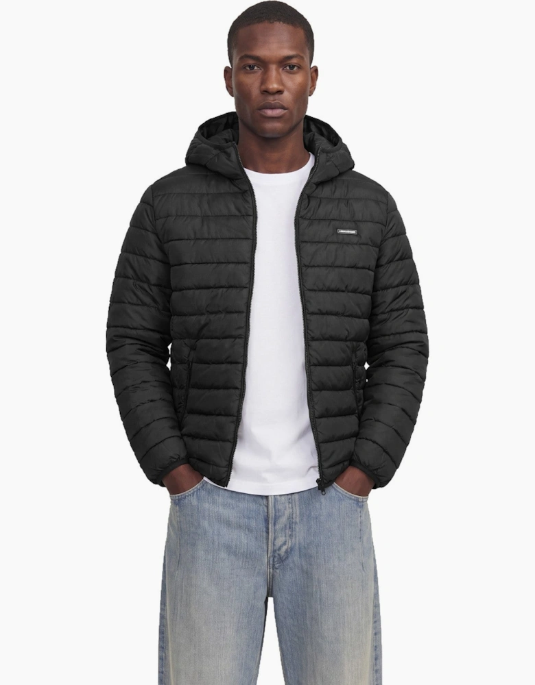 Jack & Jones Mens Elvis Light Puffer Hooded Padded Jacket