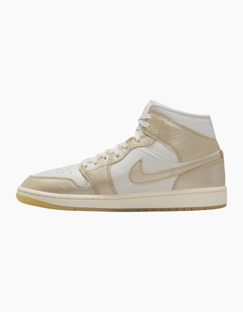 Nike Air Jordan 1 Mid SE Metallic Team Gold Trainers