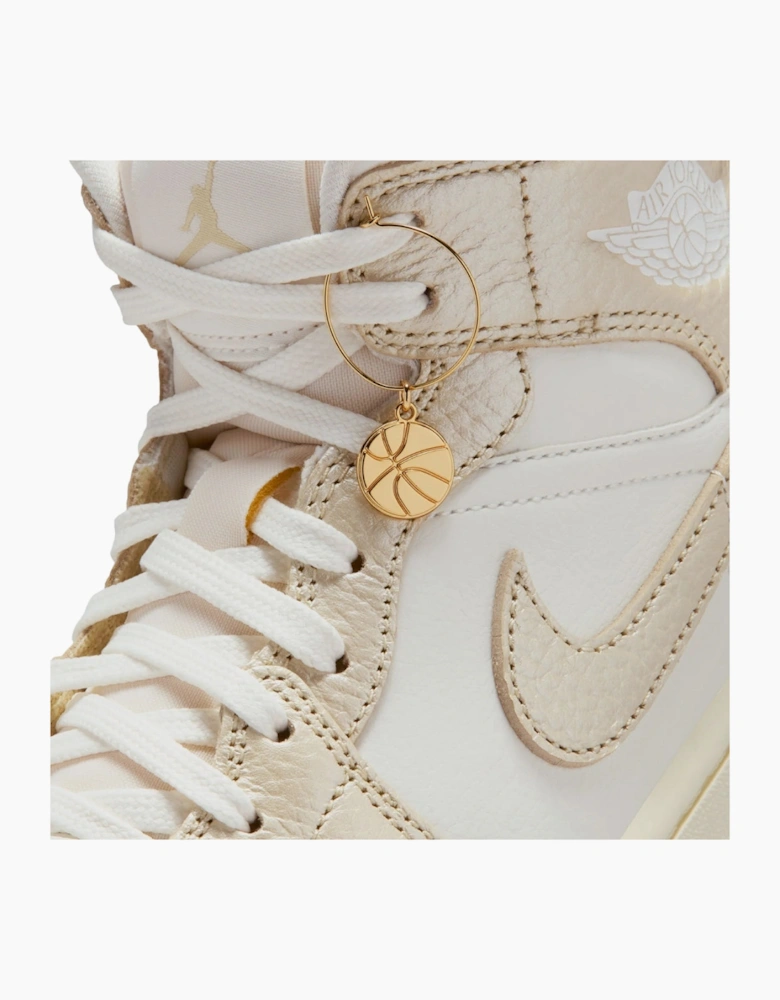Nike Air Jordan 1 Mid SE Metallic Team Gold Trainers