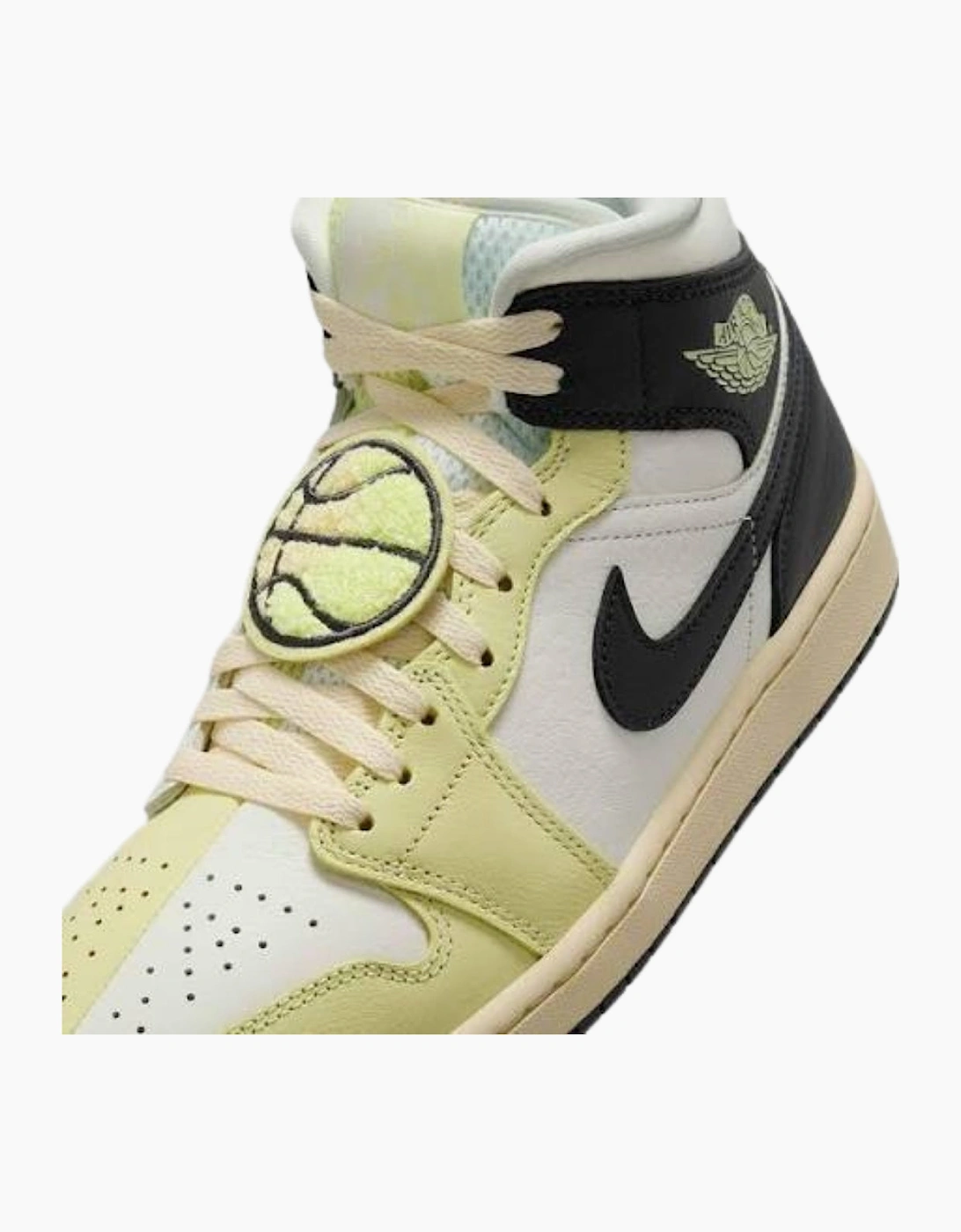 Nike Air Jordan 1 Mid Fall League Sail Trainers