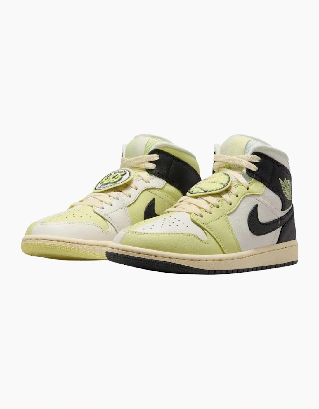 Nike Air Jordan 1 Mid Fall League Sail Trainers
