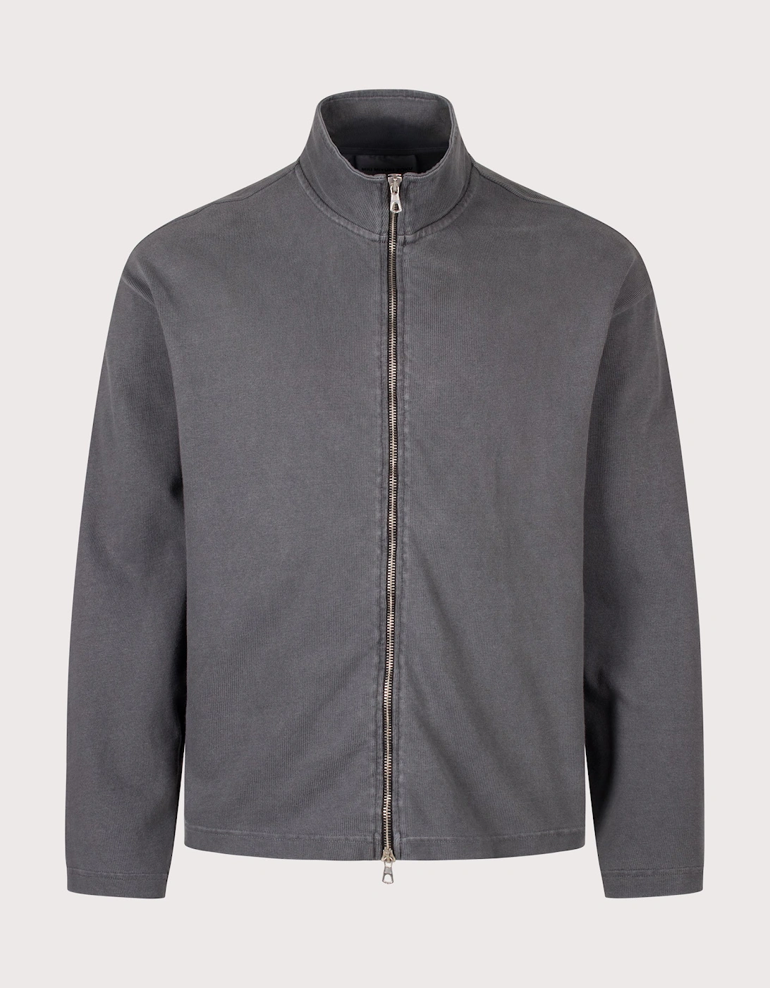 Relaxed Fit 400 GSM Pigment Dyed Track Jacket