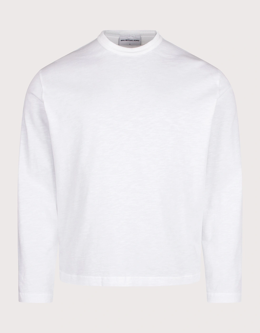 Relaxed Fit 220 GSM Slub Long Sleeve T-Shirt