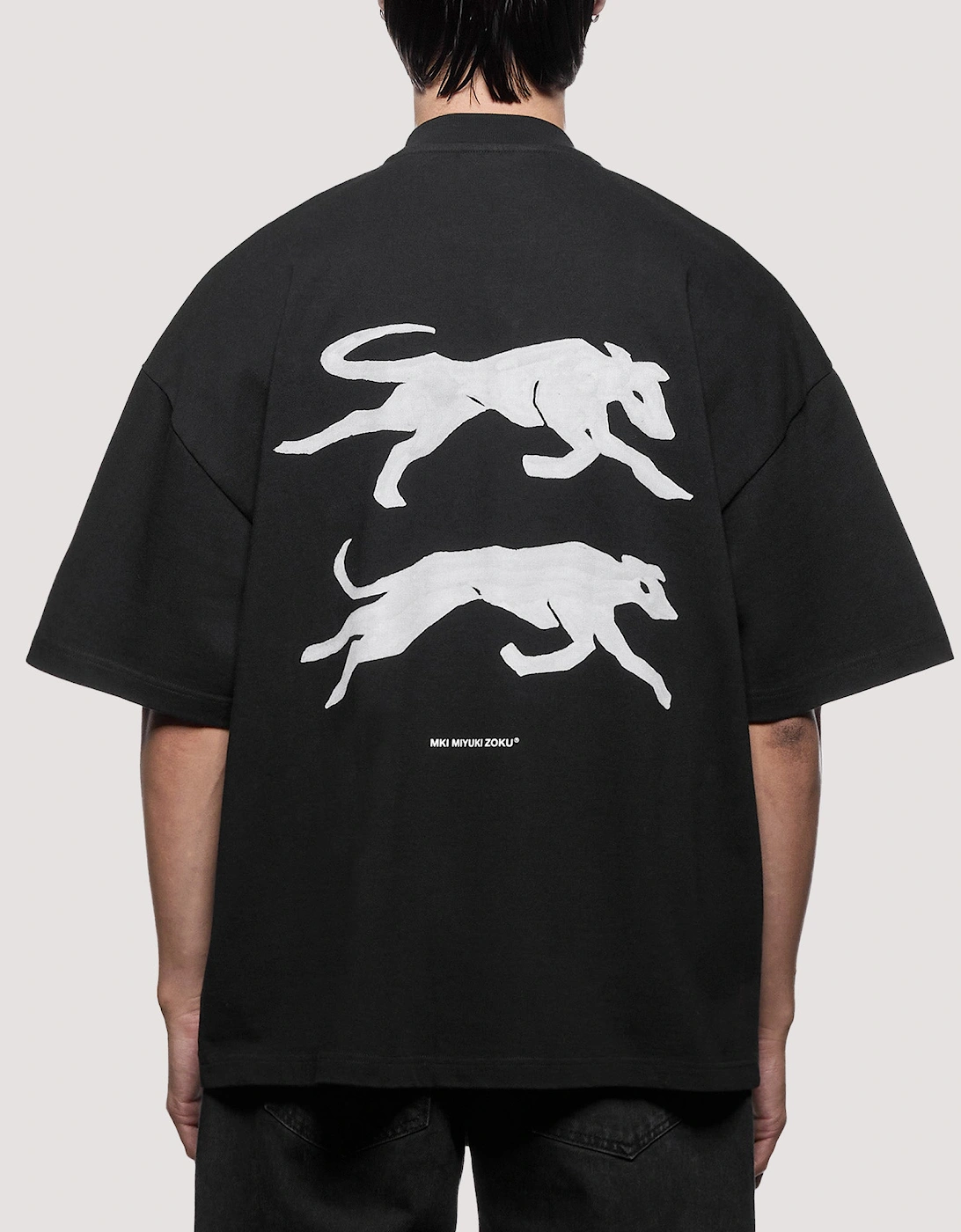 Oversized Box Fit Greyhound T-Shirt
