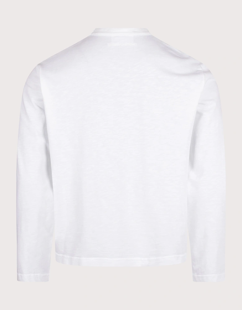 Relaxed Fit 220 GSM Slub Long Sleeve T-Shirt