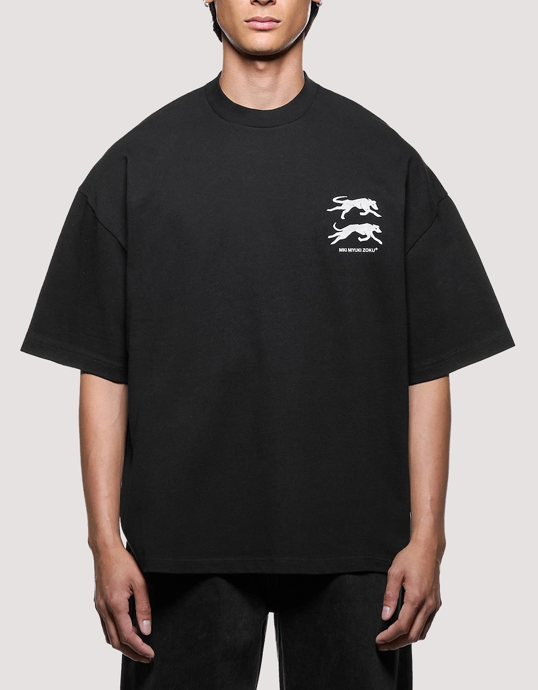 Oversized Box Fit Greyhound T-Shirt