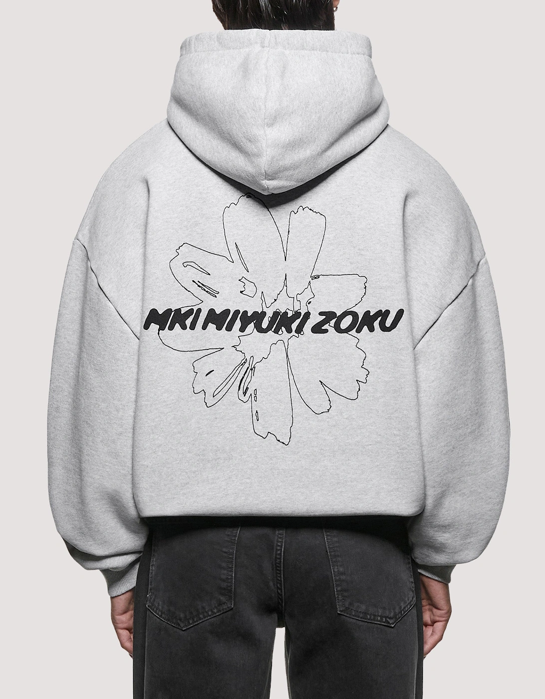 Oversized Box Fit Wildflower Hoodie