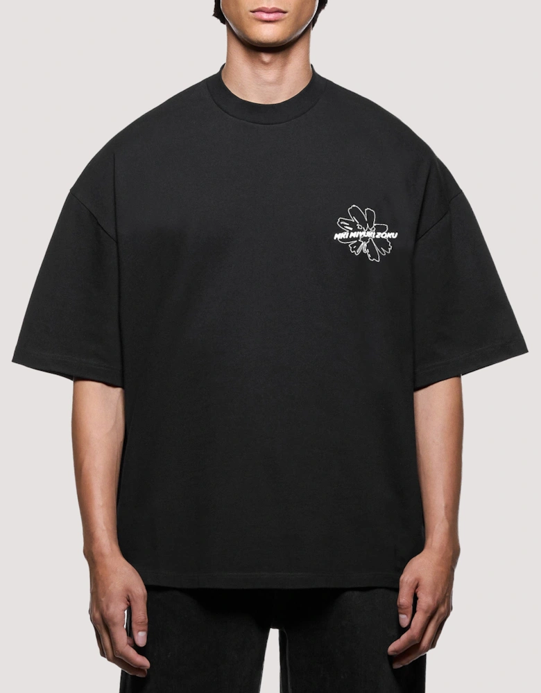 Oversized Box Fit Wildflower T-Shirt