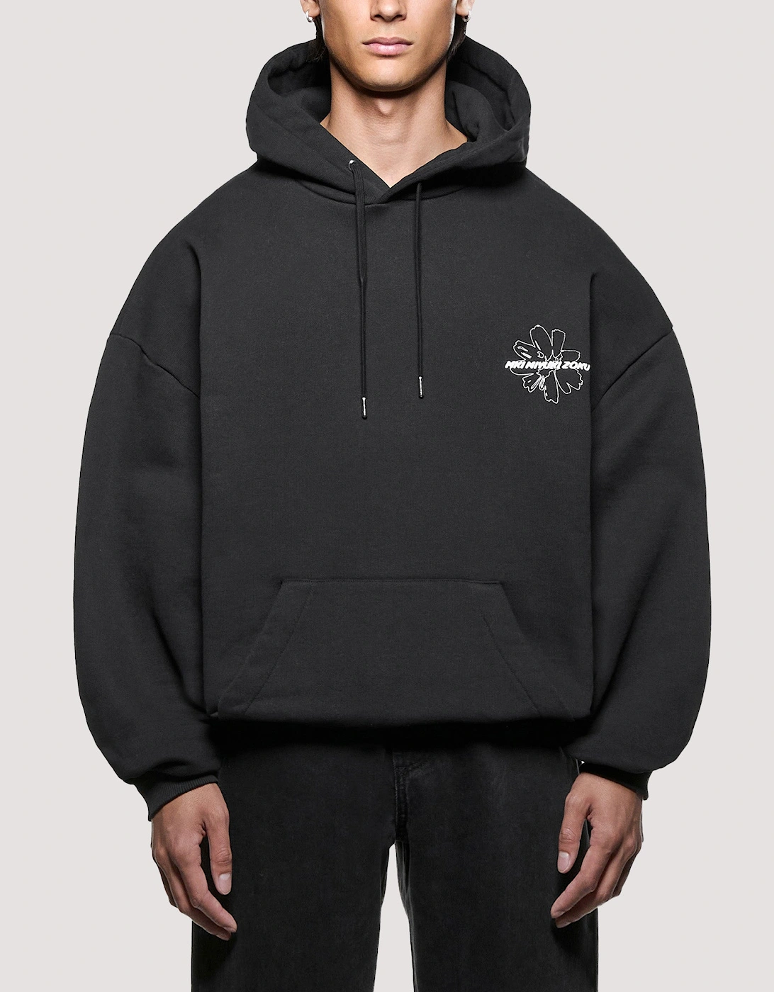 Oversized Box Fit Wildflower Hoodie
