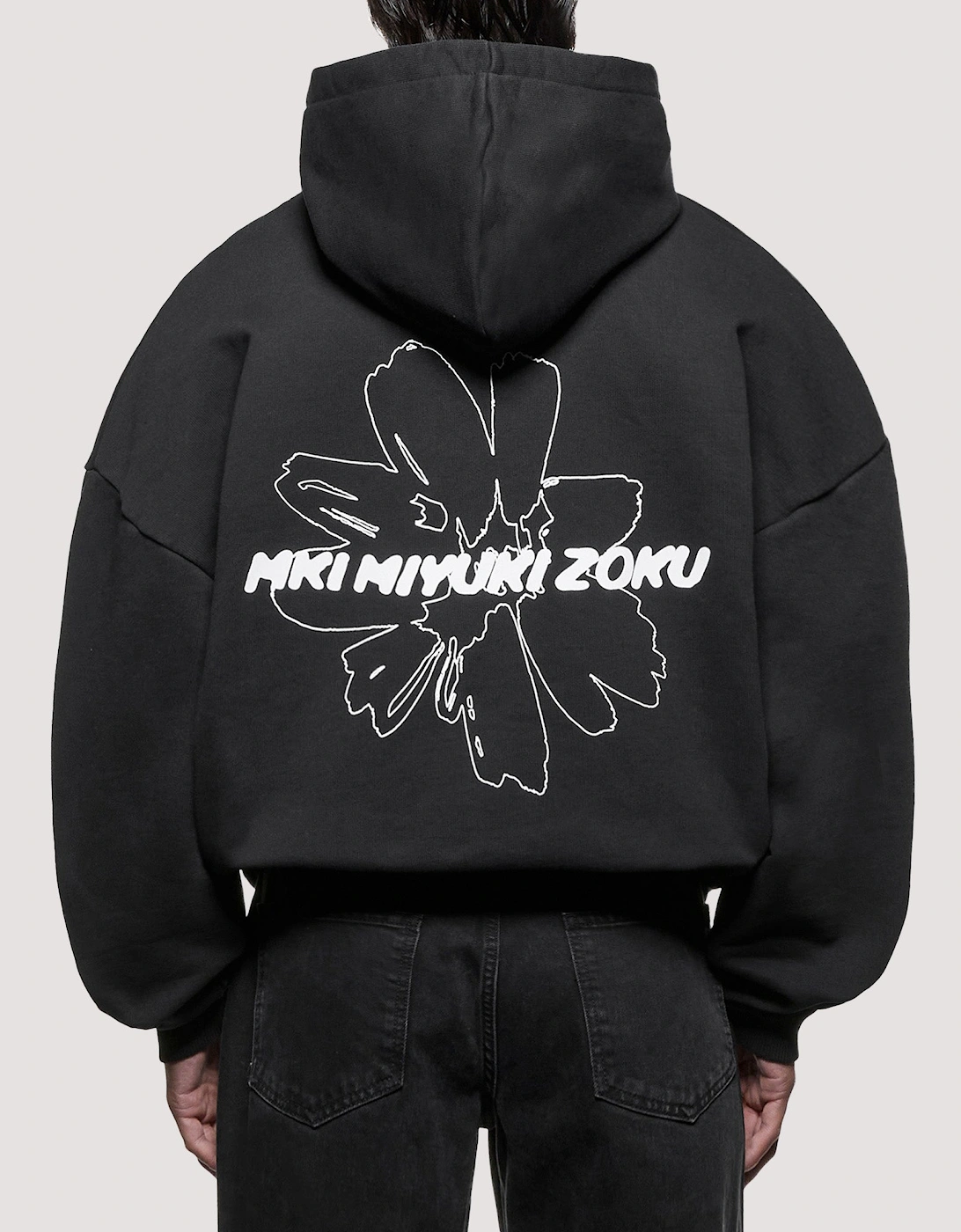 Oversized Box Fit Wildflower Hoodie