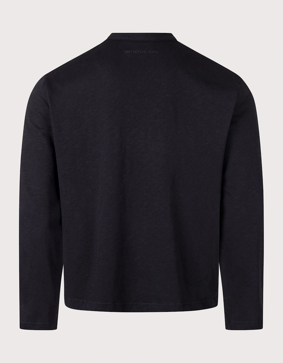 Relaxed Fit 220 GSM Slub Long Sleeve T-Shirt