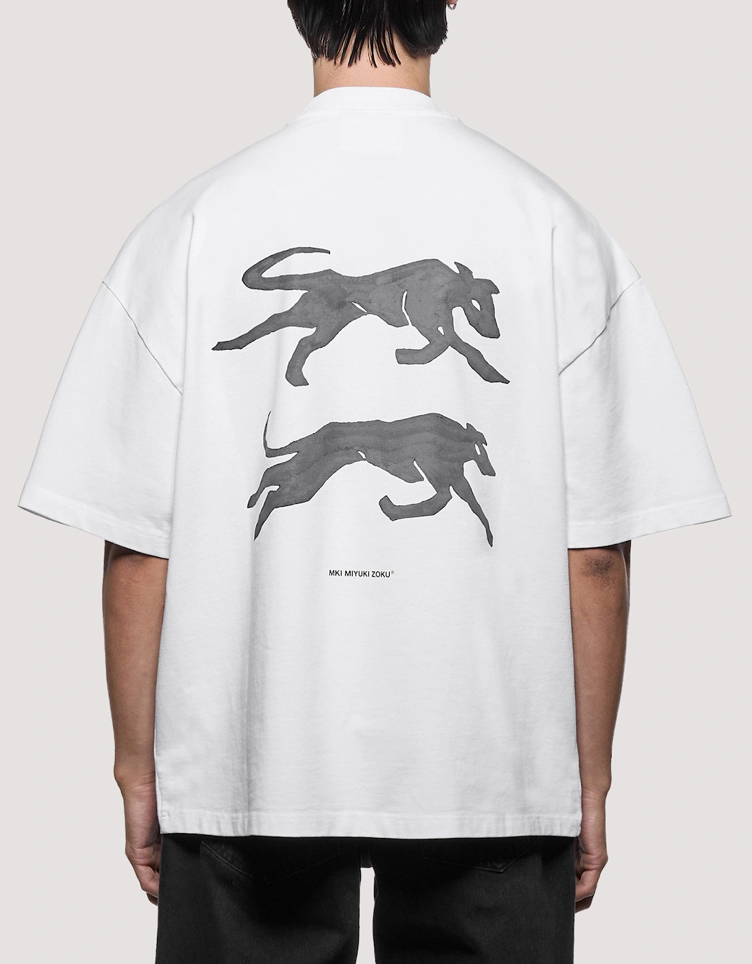 Oversized Box Fit Greyhound T-Shirt