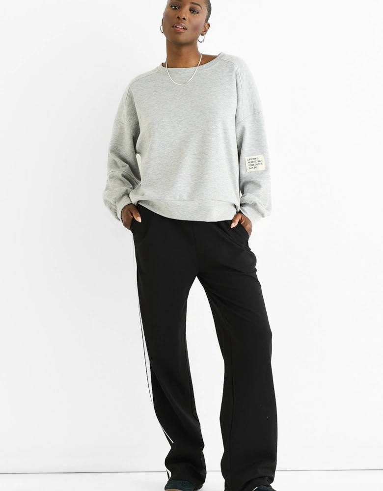 Grey Soft Lightweight Pull Over Jumper
