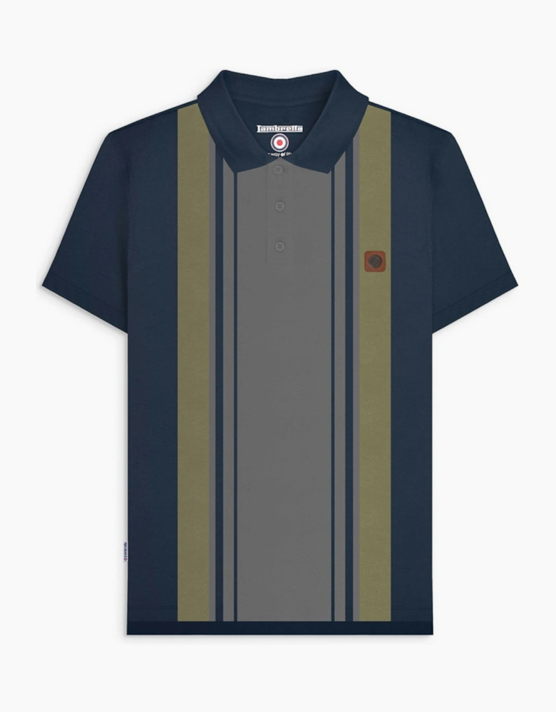 Lambretta Mens Classic Polo Short Sleeve Polo Shirt