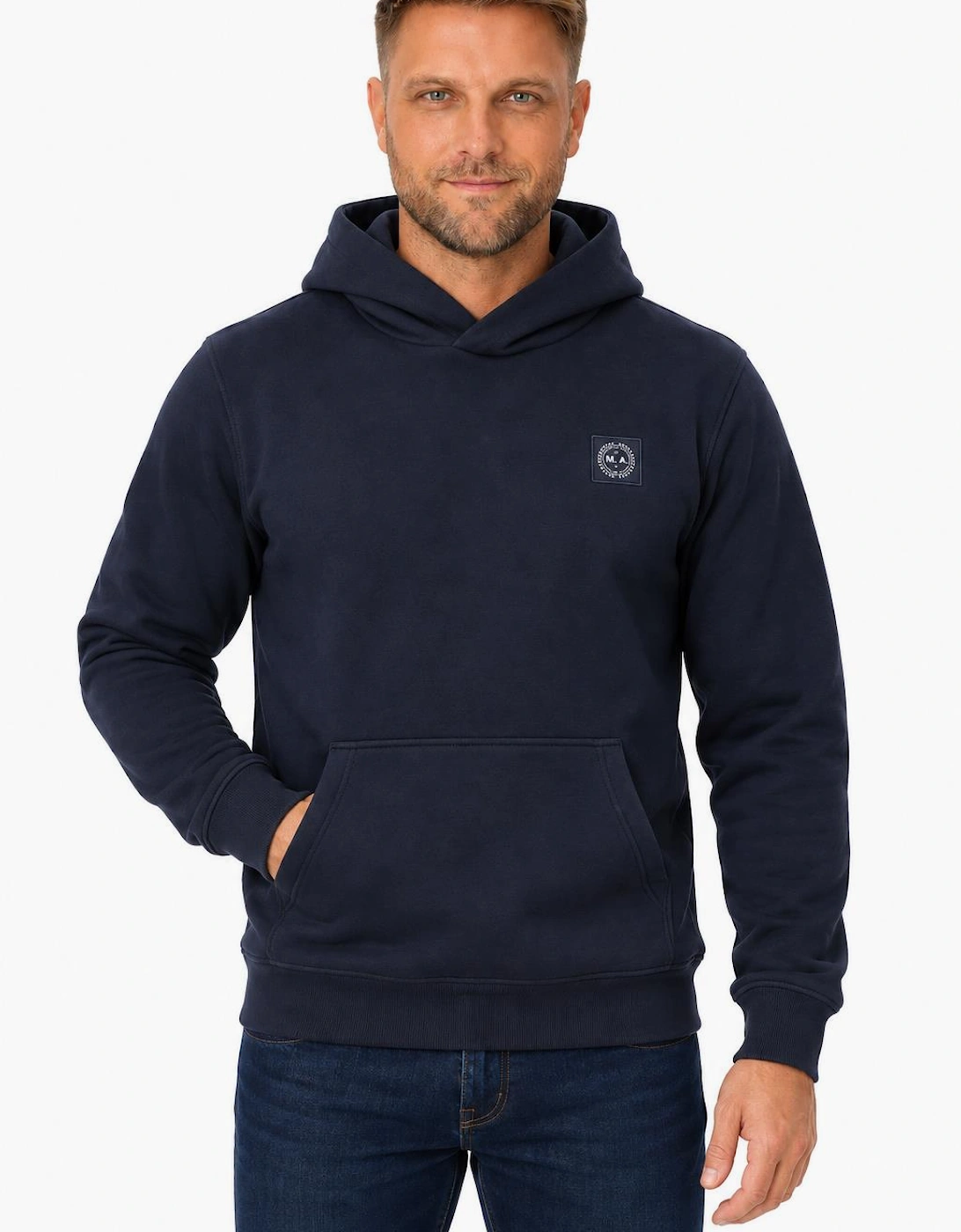 Marshall Artist Marchio Hoodie Navy