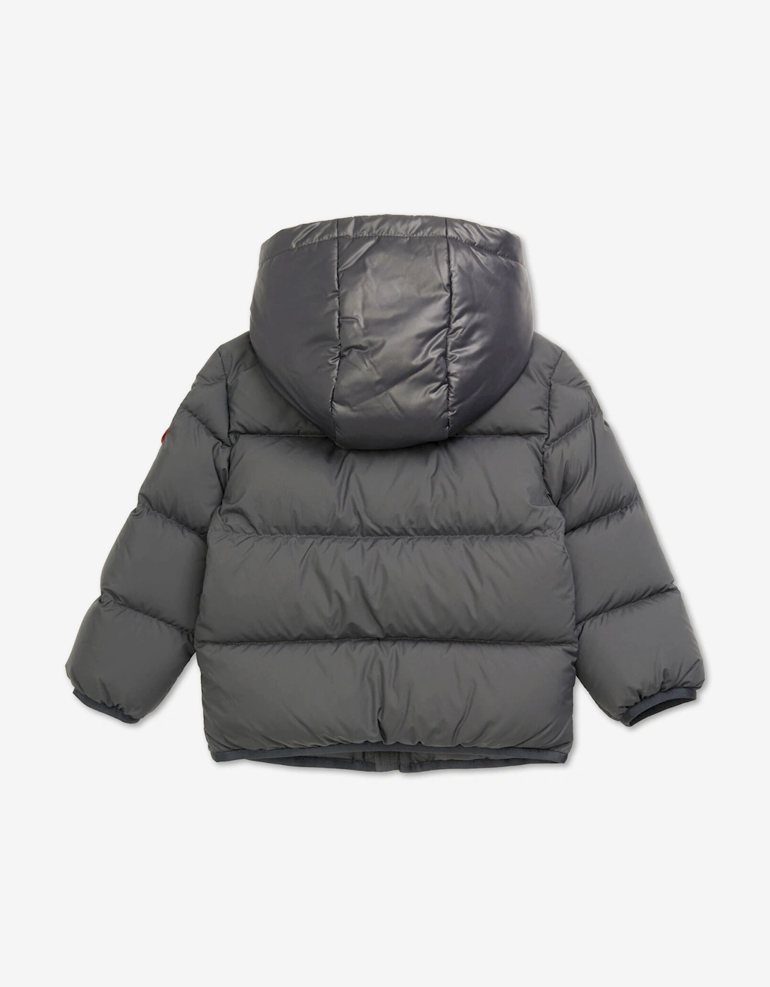 Moncler Enfant Boys Down Padded Barin Jacket in Grey