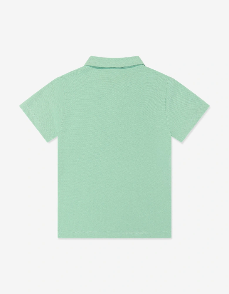 Childsplay Basics Boys Short Sleeve Polo Shirt in Green