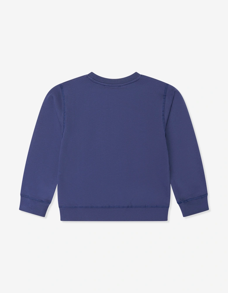 Childsplay Basics Kids Cotton Sweatshirt in Navy
