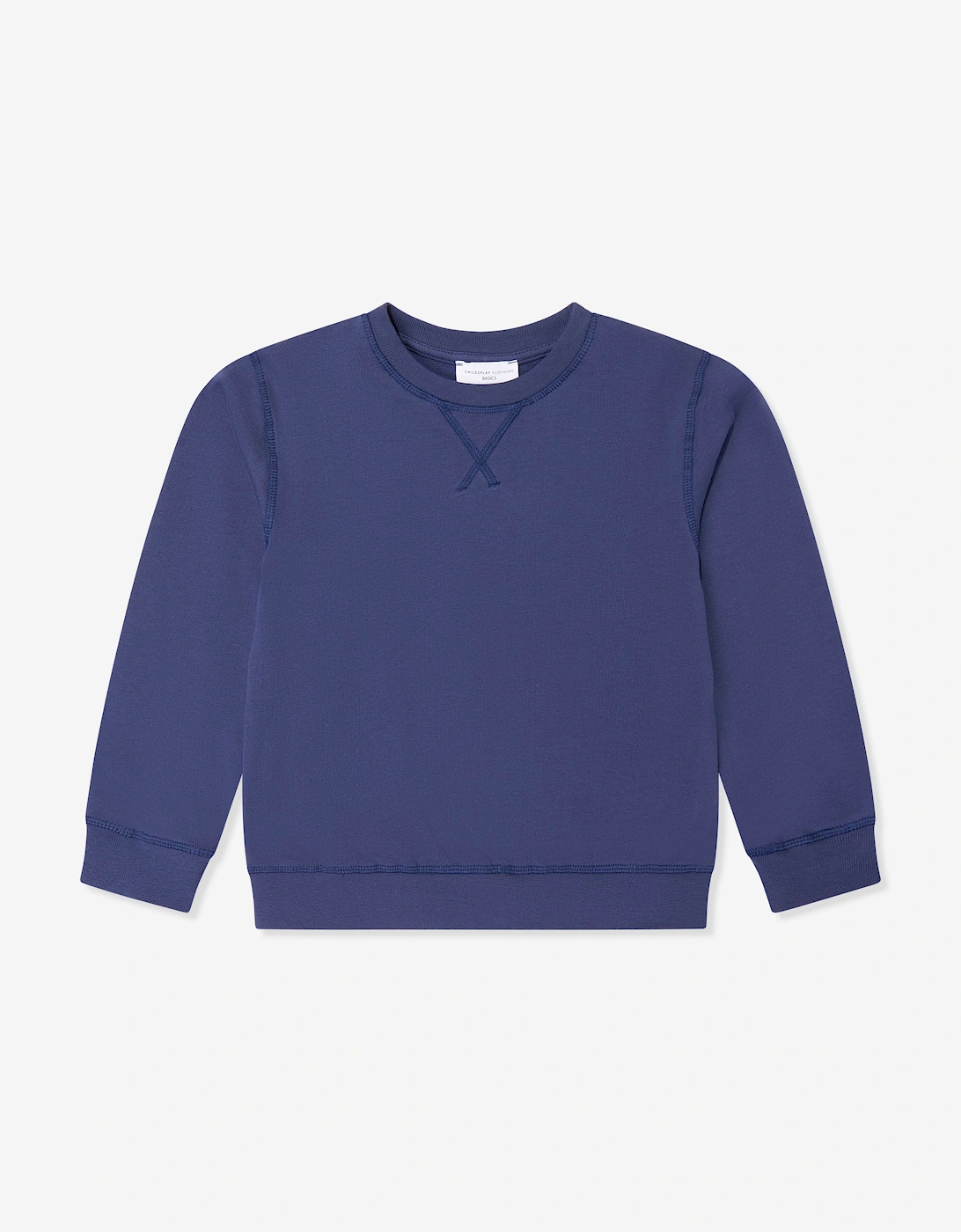 Childsplay Basics Kids Cotton Sweatshirt in Navy