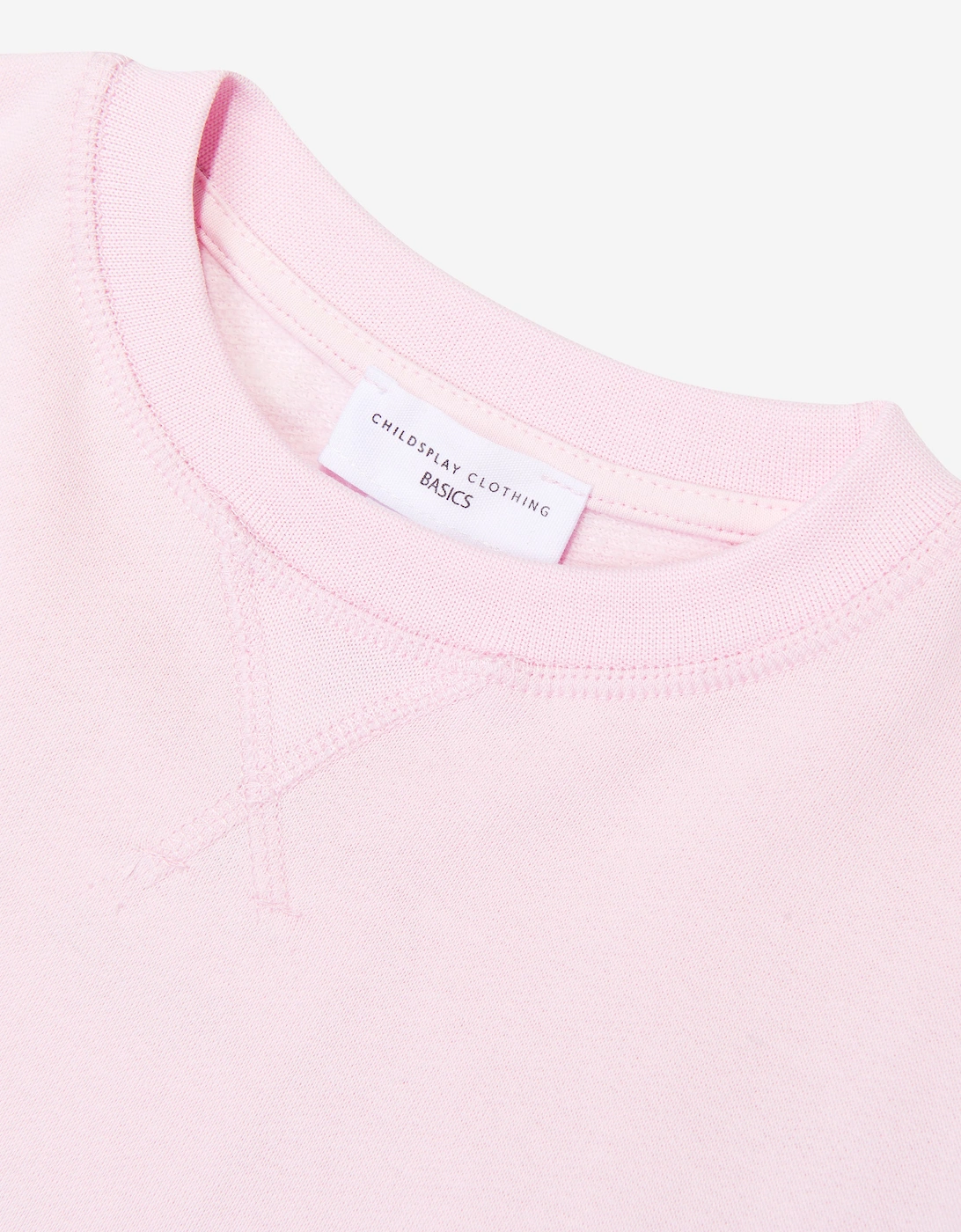 Childsplay Basics Girls Cotton Sweatshirt in Pink