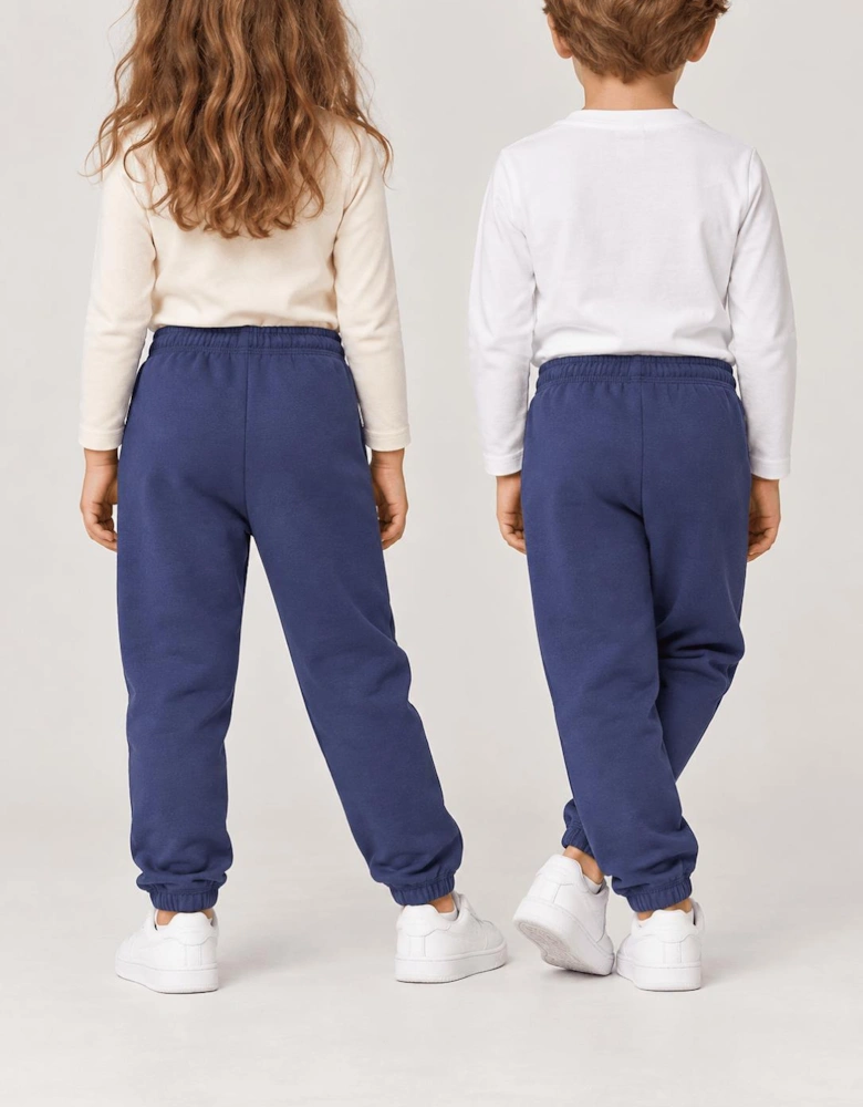 Childsplay Basics Kids Cotton Joggers in Navy