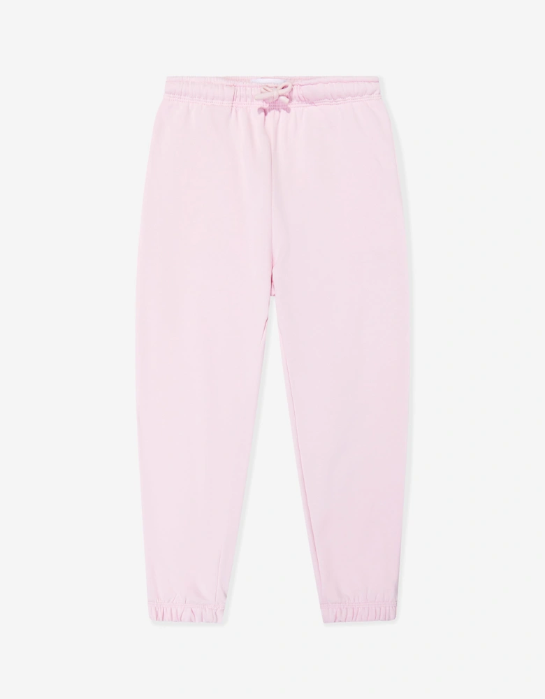 Childsplay Basics Girls Cotton Joggers in Pink